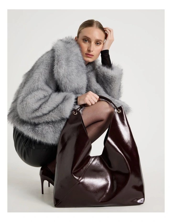 Bree Shoulder Bag in Fig image 2