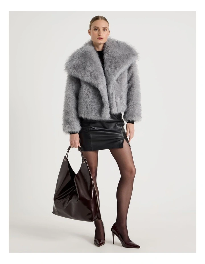 Bree Shoulder Bag in Fig image 4