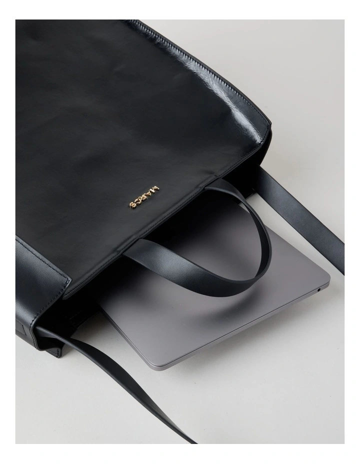 Granada Tote Bag in Black image 3
