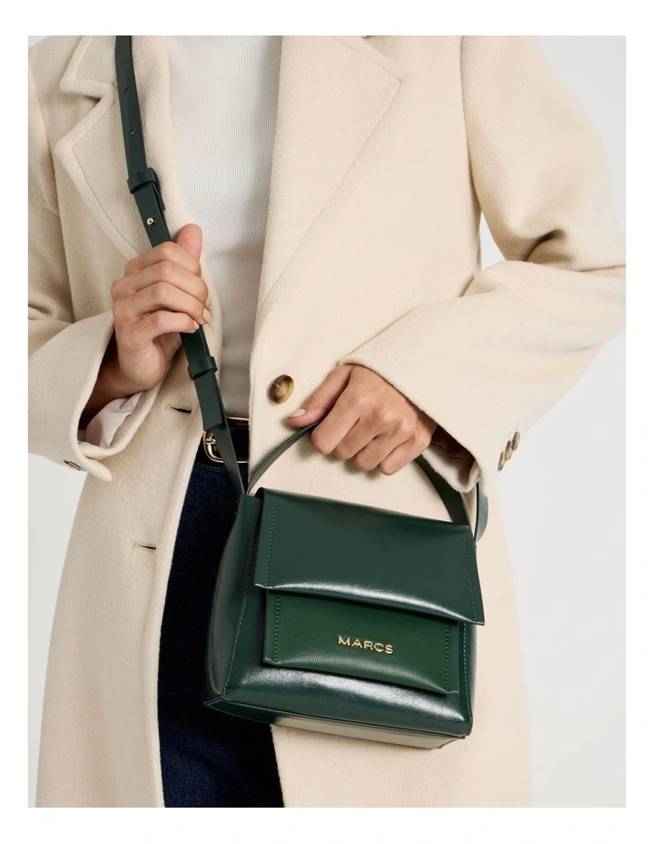 Malaga Crossbody Bag in Forest image 4