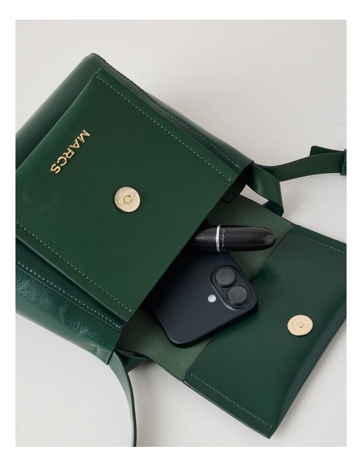 Malaga Crossbody Bag in Forest image 7