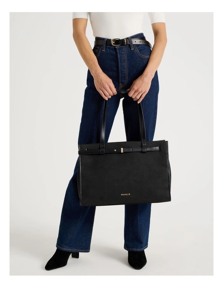 Havana Tote Bag in Black image 2