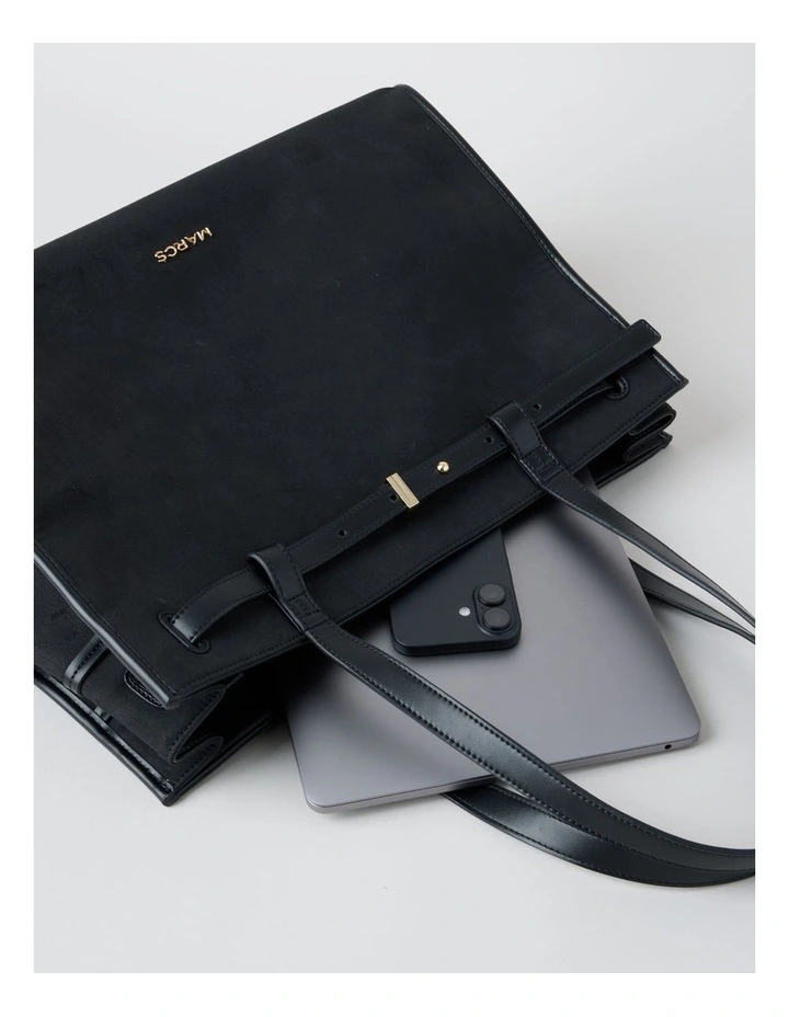 Havana Tote Bag in Black image 3