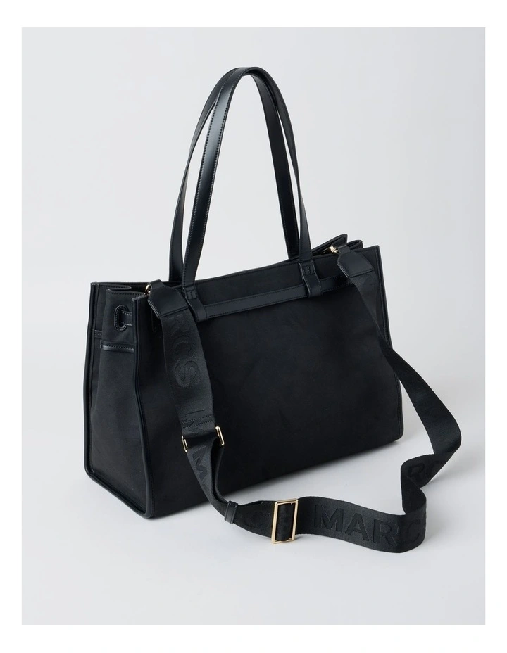 Havana Tote Bag in Black image 5