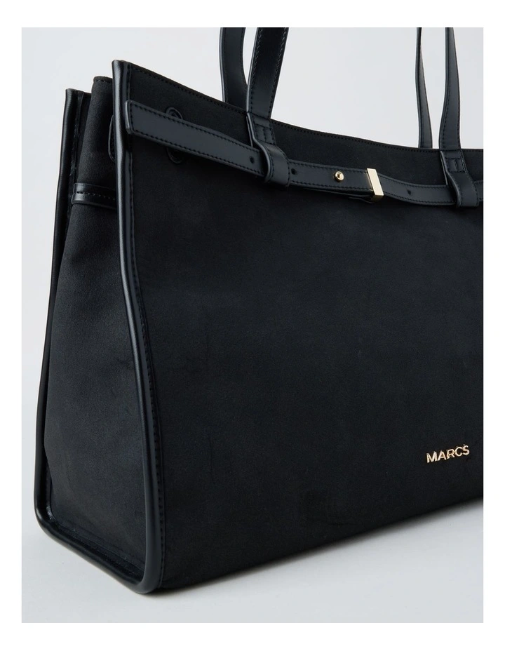 Havana Tote Bag in Black image 6
