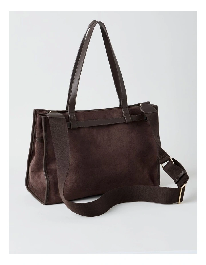 Havana Tote Bag in Chocolate image 3