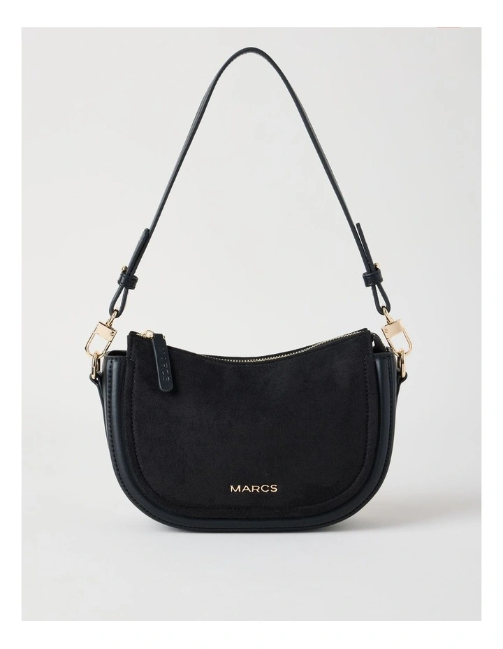 Havana Shoulder Bag in Black image 1