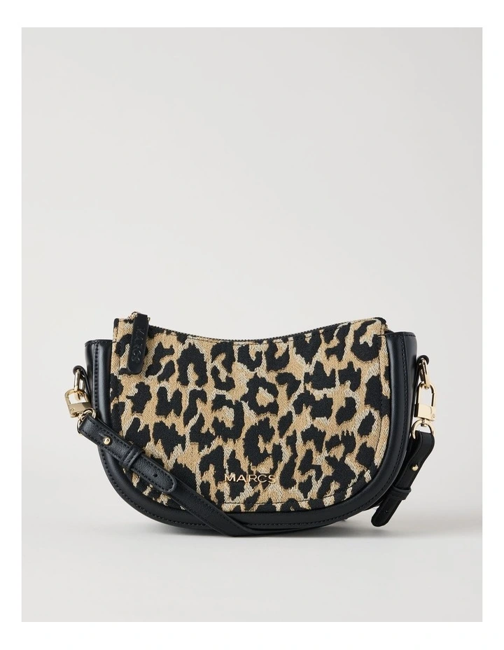 Havana Shoulder Bag in Leopard Combo image 1