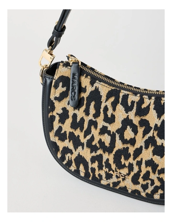 Havana Shoulder Bag in Leopard Combo image 3