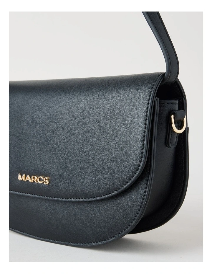 Palma Shoulder Bag in Black image 3