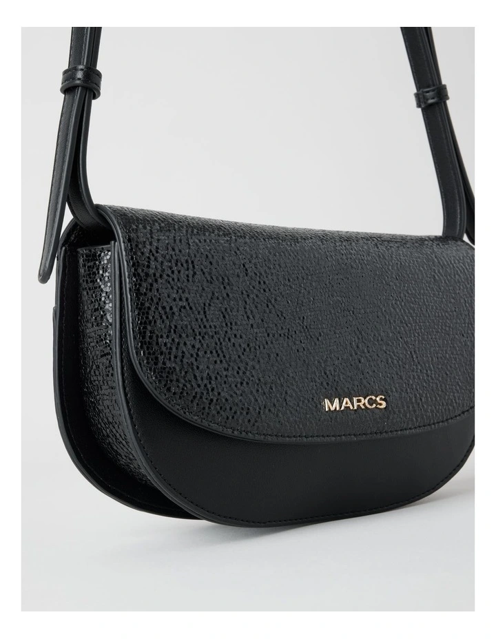 Palma Shoulder Bag in Black image 4