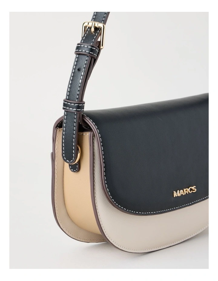Palma Shoulder Bag in Taupe Combo image 3