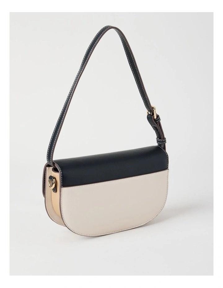 Palma Shoulder Bag in Taupe Combo image 5