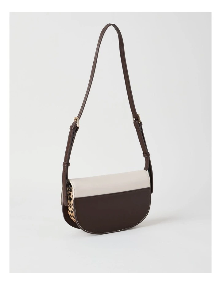 Palma Shoulder Bag in Leopard Combo image 5