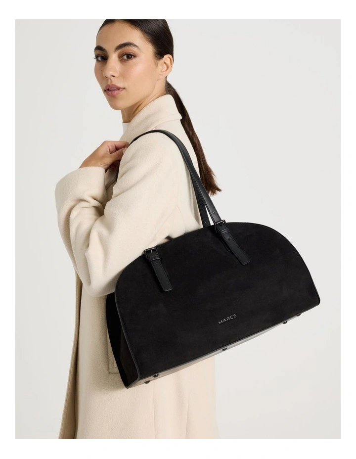 Montpellier Tote Bag in Black image 2