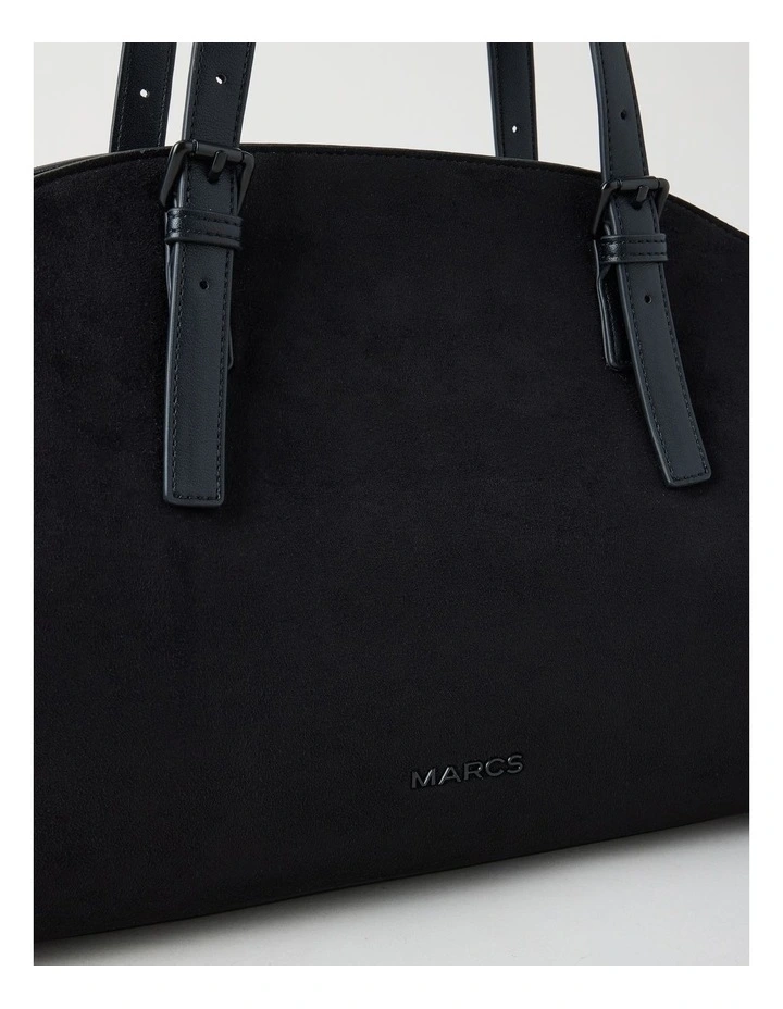 Montpellier Tote Bag in Black image 3
