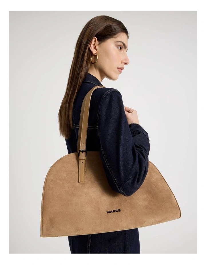 Montpellier Tote Bag in Taupe image 2