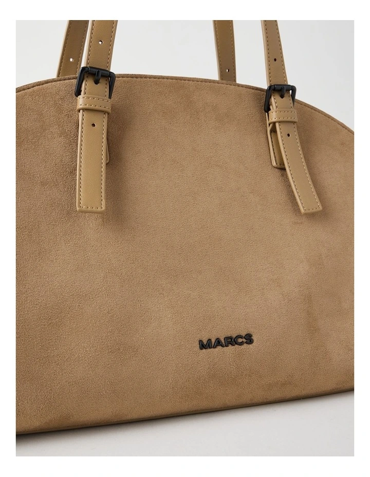 Montpellier Tote Bag in Taupe image 3