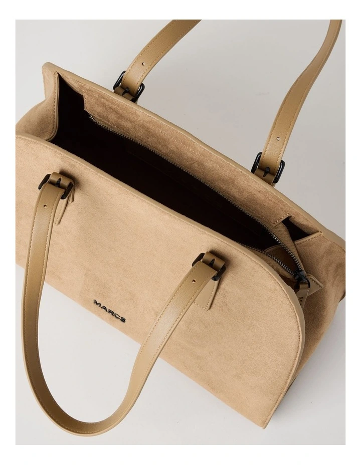 Montpellier Tote Bag in Taupe image 6