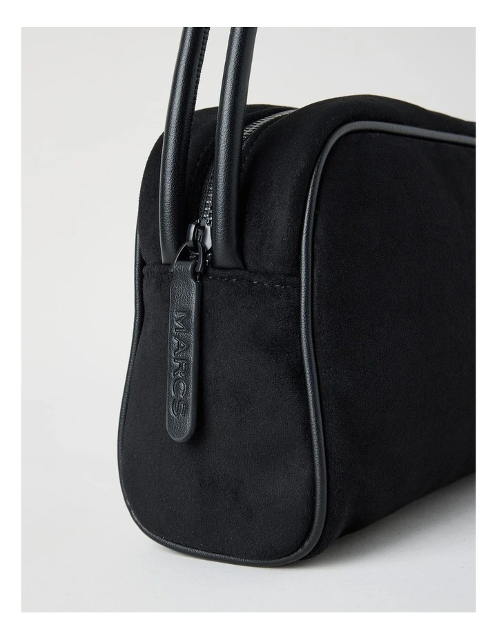 Hamburg Shoulder Bag in Black image 3
