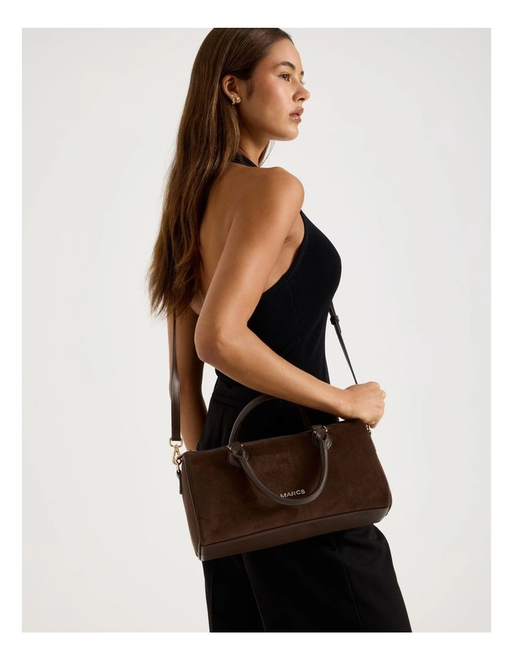 Salzburg Crossbody Bag in Chocolate image 4