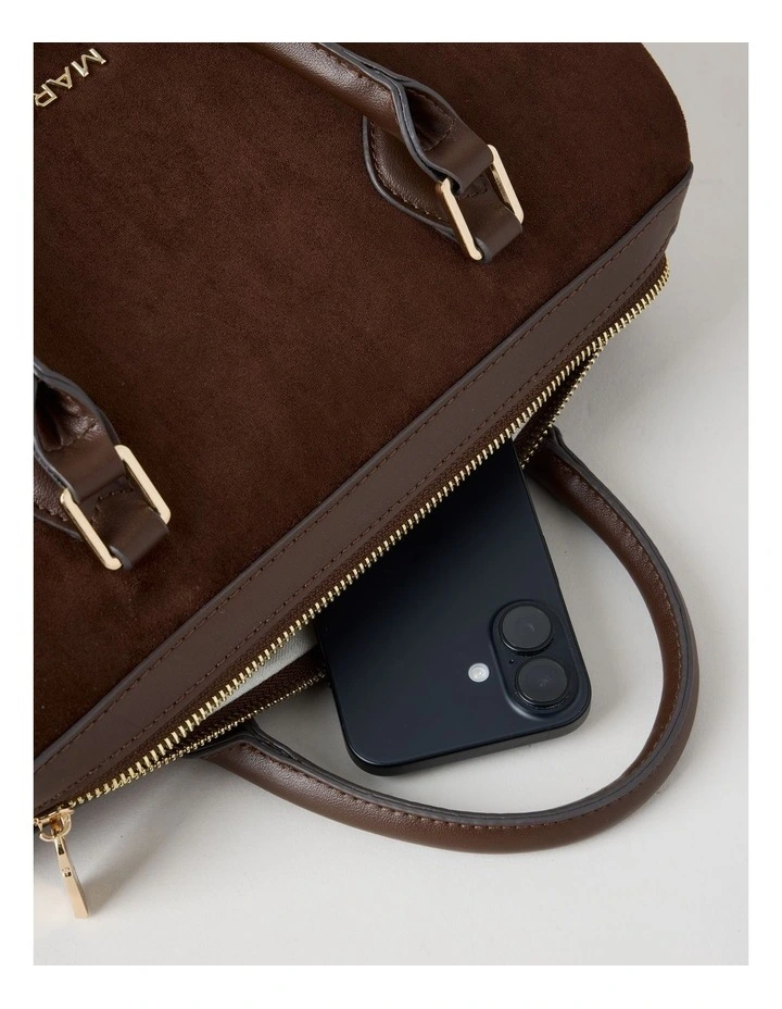 Salzburg Crossbody Bag in Chocolate image 7