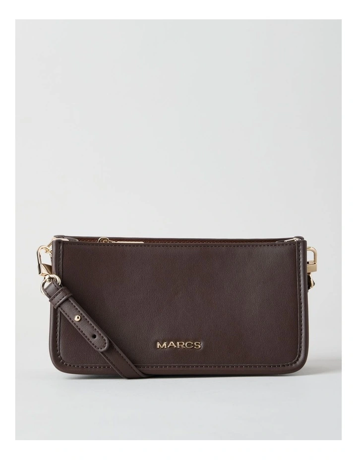 Lucerne Shoulder Bag in Chocolate image 1