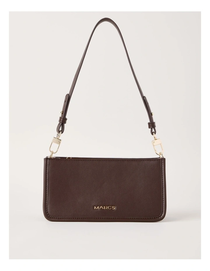 Lucerne Shoulder Bag in Chocolate image 1