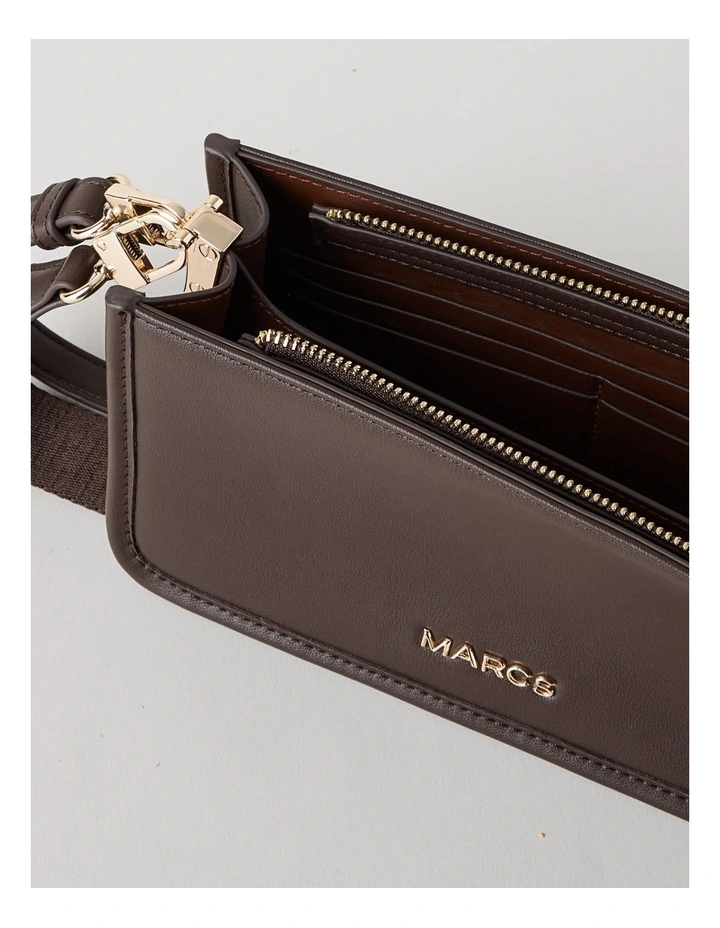 Lucerne Shoulder Bag in Chocolate image 5