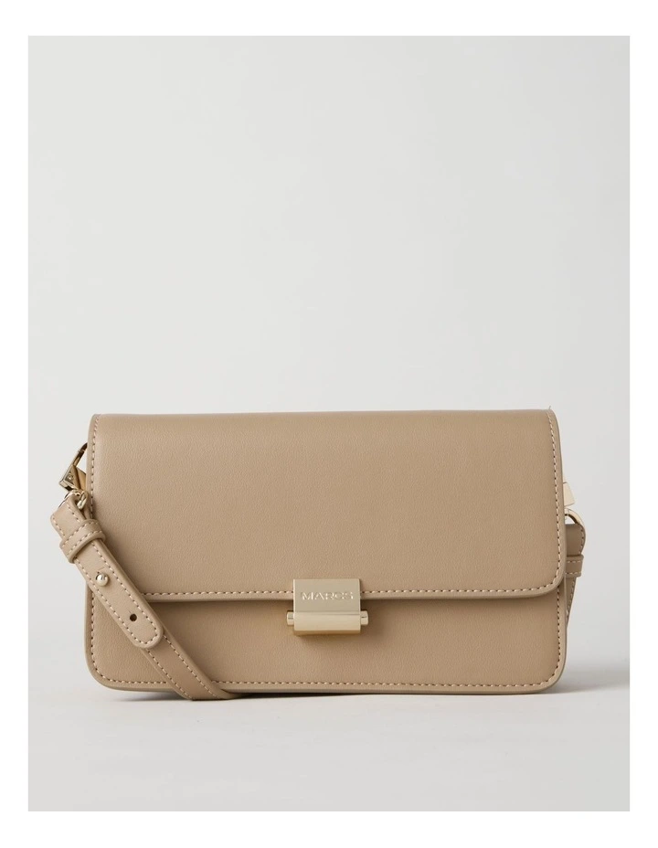 Lyon Shoulder Bag in Taupe image 1