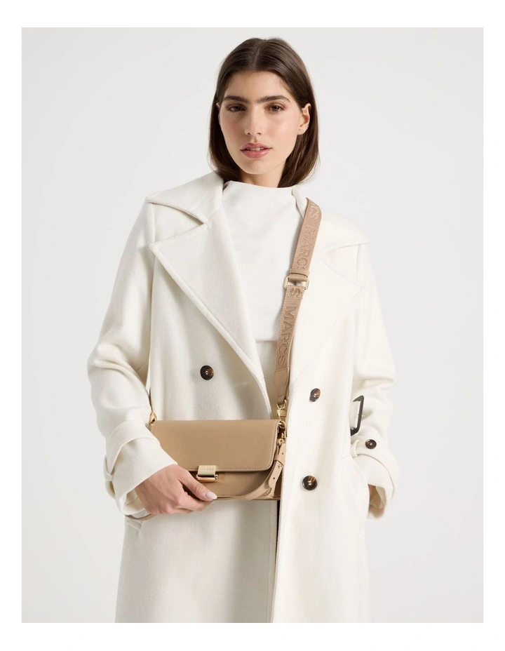 Lyon Shoulder Bag in Taupe image 2