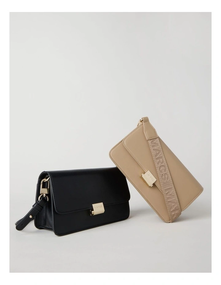Lyon Shoulder Bag in Taupe image 6