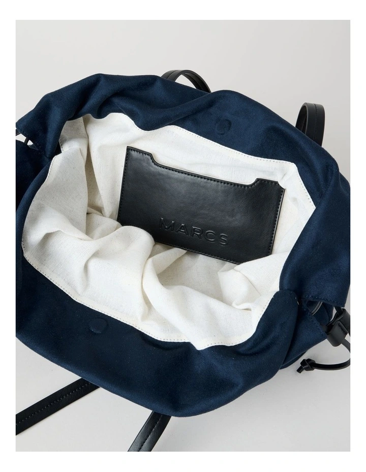 Paros Tote Bag in Navy Combo image 7