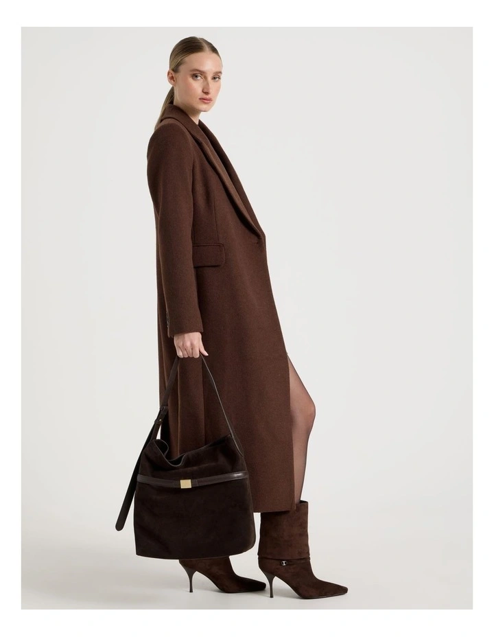 Bambi Shoulder Bag in Chocolate image 2