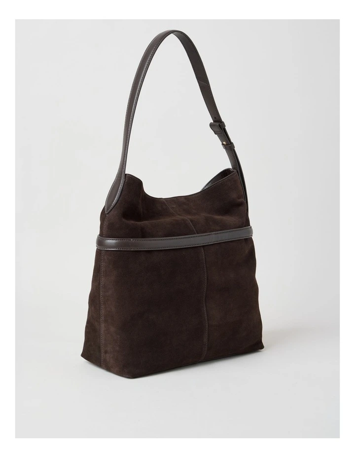 Bambi Shoulder Bag in Chocolate image 5