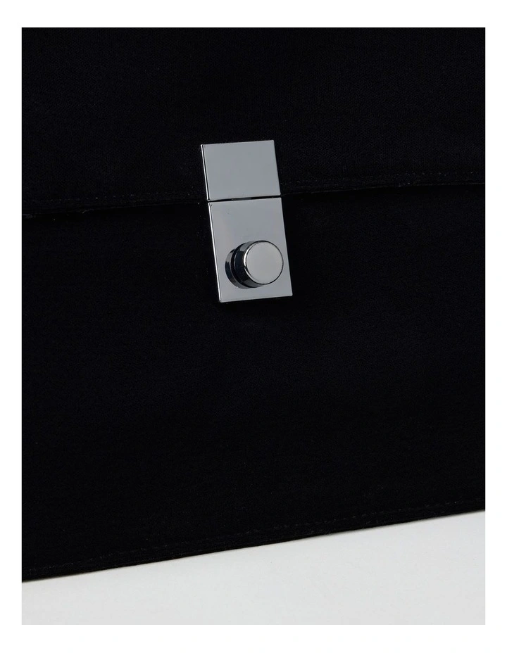 Bethany Clutch Bag in Black image 3