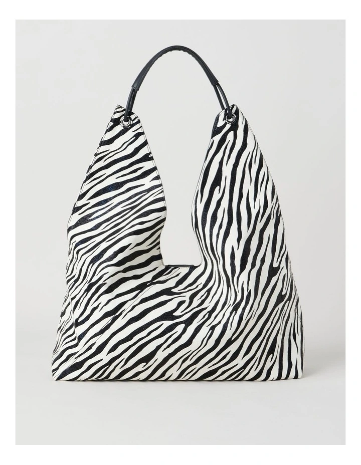 Bree Shoulder Bag in Zebra image 1