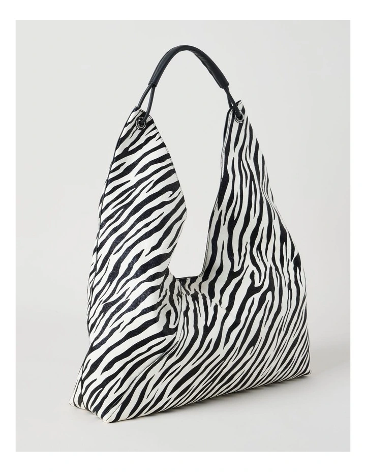 Bree Shoulder Bag in Zebra image 5