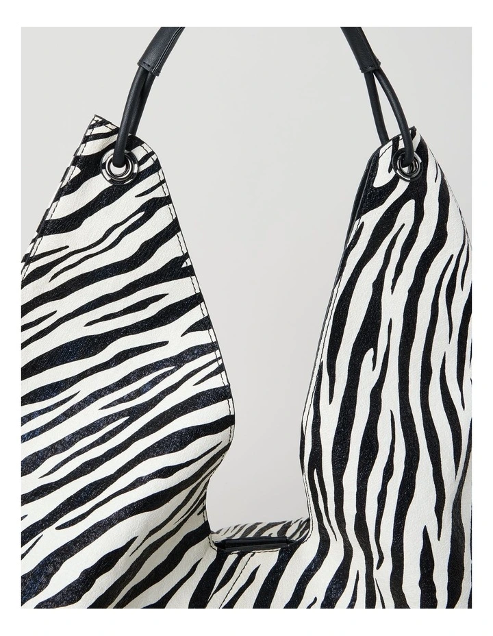 Bree Shoulder Bag in Zebra image 6