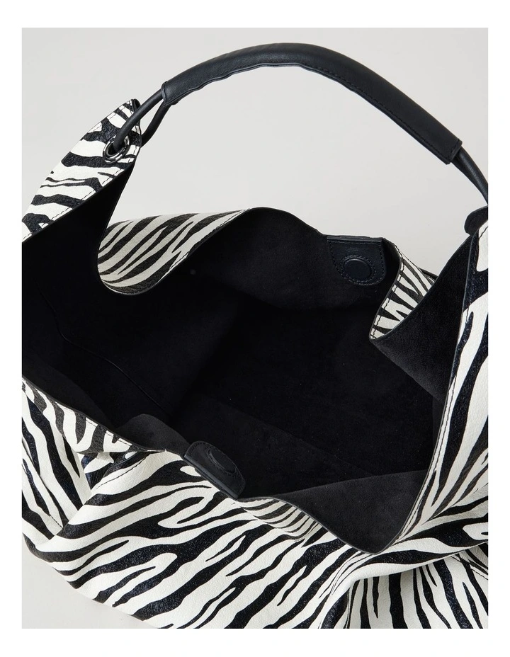Bree Shoulder Bag in Zebra image 7