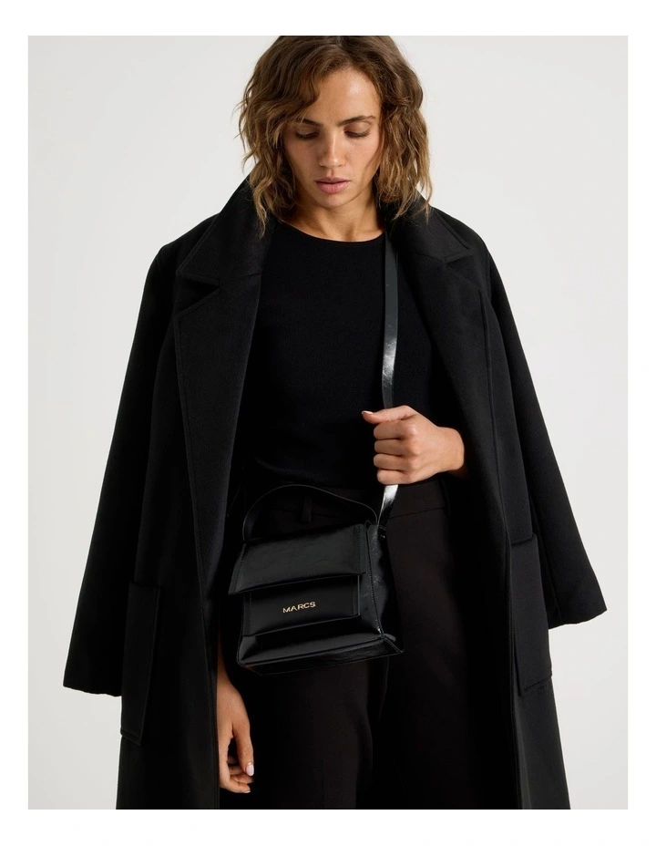 Malaga Crossbody Bag in Black image 2