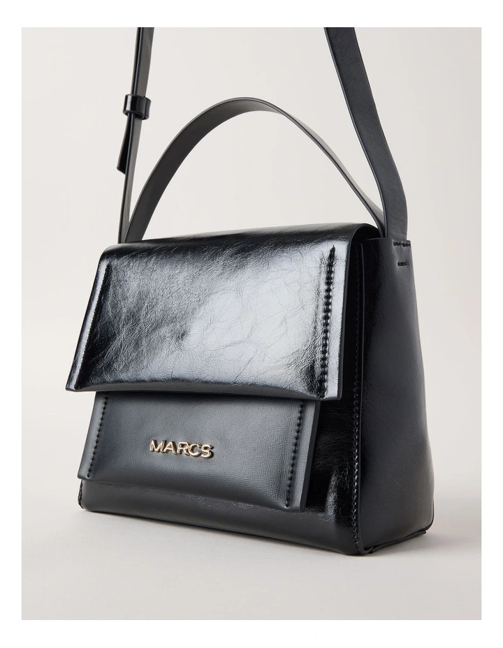 Malaga Crossbody Bag in Black image 3