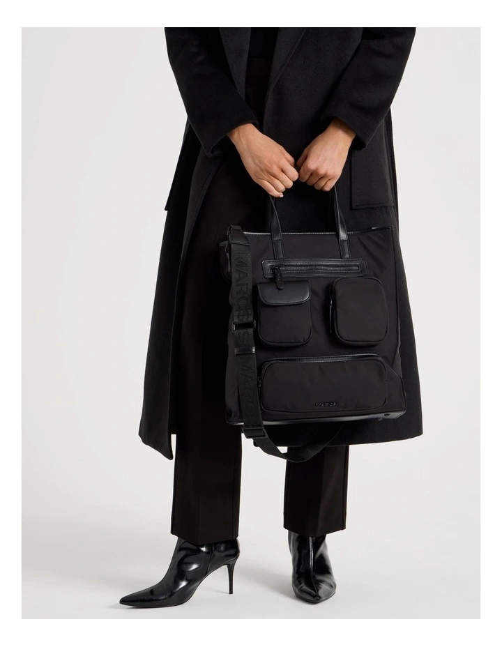 Alicante Tote Bag in Black image 2