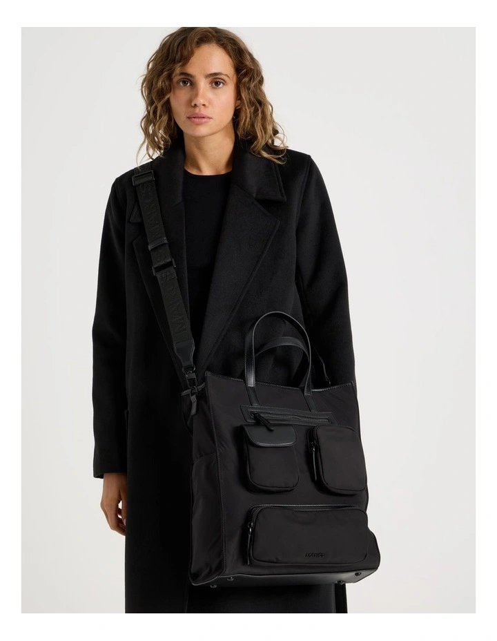 Alicante Tote Bag in Black image 4