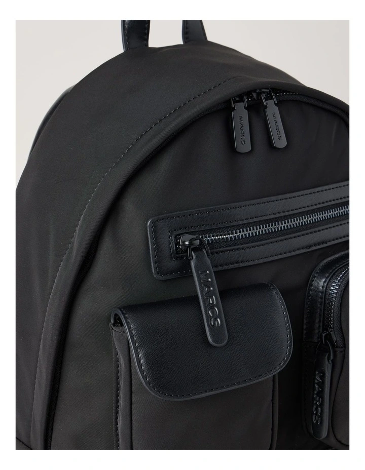 Alicante Back Pack in Black image 3