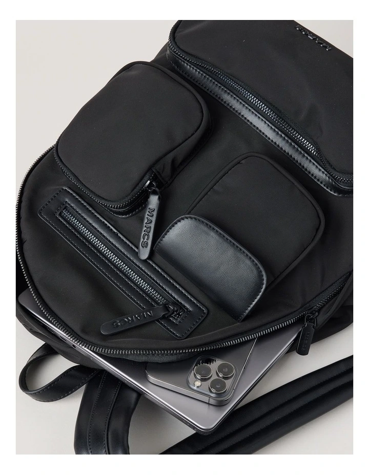 Alicante Back Pack in Black image 7