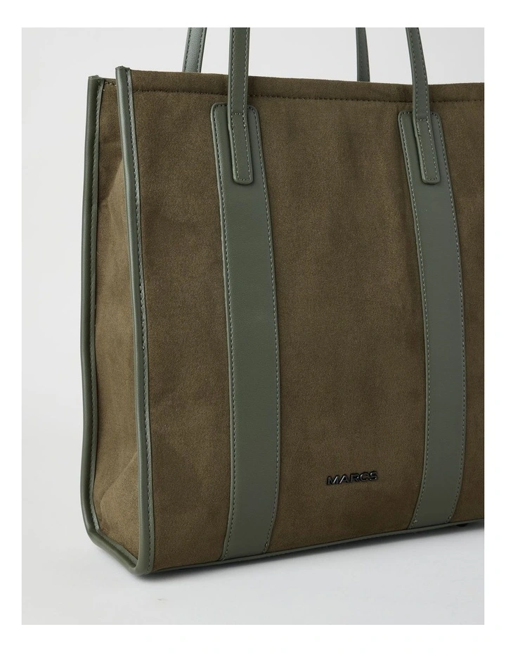 Bilbao Tote Bag in Olive image 3