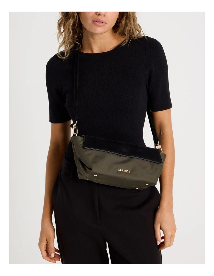 Lille Shoulder Bag in Khaki image 4