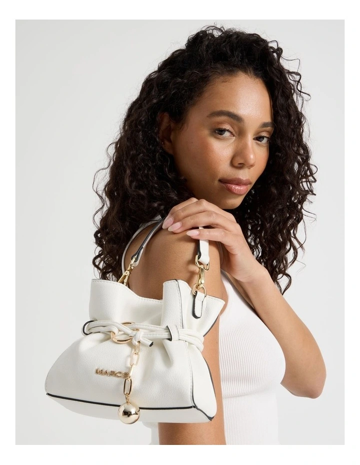 Montenegro Crossbody Bag in White image 2