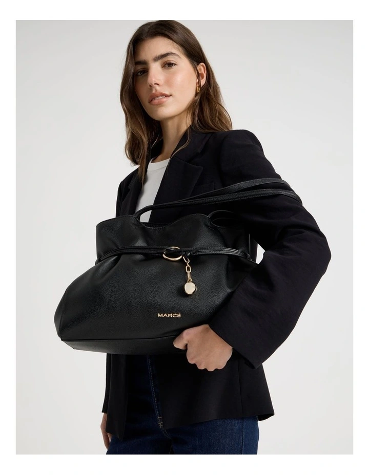 Montenegro Tote Bag in Black image 2